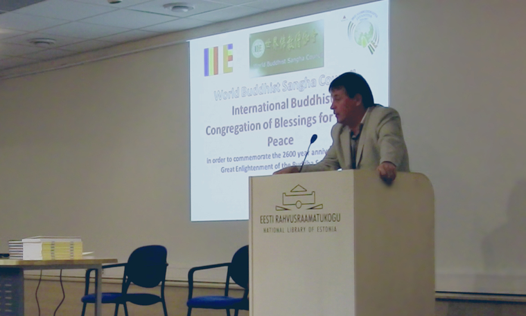 Sri Lankal 7.-11. maini 2012. a. toimunud rahvusvahelisest Vesaki foorumist (loeng slaididega) - Märt Läänemets